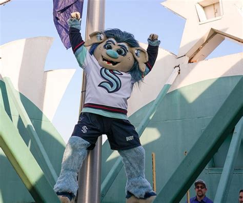 The mascot representing the team in 2018